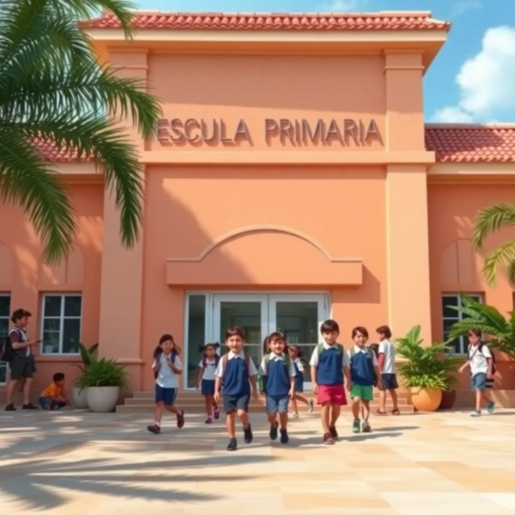 Escuela Primaria, Año Del Centenario De Quintana Roo