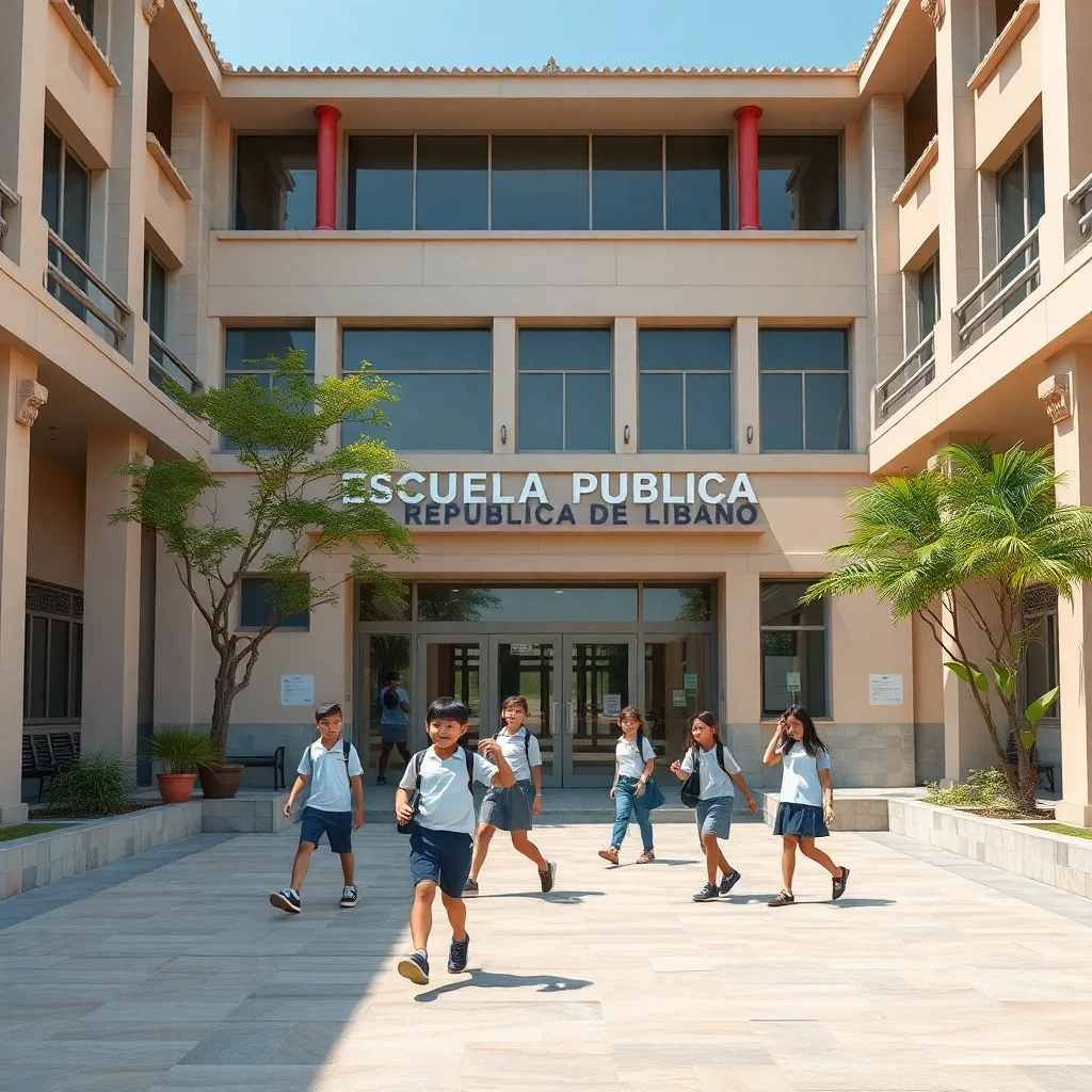 Escuela Publica Republica De Libano
